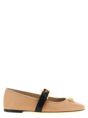 Women's Multicolor Lamb Leather Ballet Flats