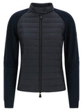 Women's Blue Polyamide Cardigan Clothing