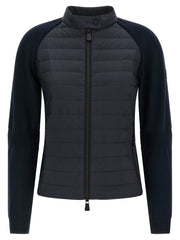 Women's Blue Polyamide Cardigan Clothing