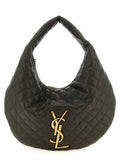Women's Brown Lamb Leather Shoulder Bag
