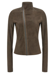 Women's Brown Leather Jacket Clothing