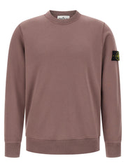 Men's Purple Cotton Sweatshirt Clothing