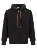 Men's Black Polyamide Sweatshirt Clothing