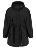 Women's Black Polyamide Shell Jacket Clothing