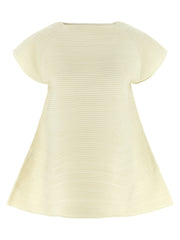 Women's Bicolor Polyester Short Dress