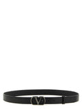 Men's Black Calfskin Regular Belt