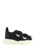 Men's Black Calfskin Athletic Sneakers