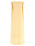 Women's Bicolor Cotton Long Dress
