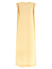 Women's Bicolor Cotton Long Dress