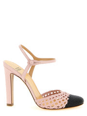 Women's Mary Jane Pump Pink Goat Leather
