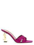Women's Opyum Heels Fuchsia Viscose Silk