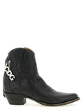 Women's Black Cowhide Chelsea Boots