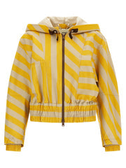 Women's Bicolor Cotton Jacket Clothing