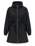 Women's Black Polyamide Parka Clothing