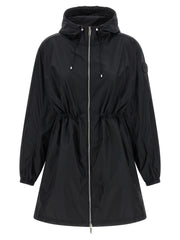 Women's Black Polyamide Parka Clothing