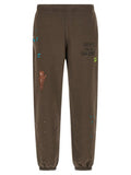 Men's Brown Cotton Joggers (workout Pants)