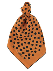 Women's Brown Silk Scarf