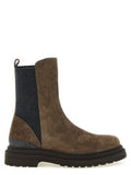 Women's Brown Calfskin Ankle Boots