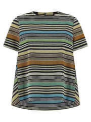 Women's Multicolor Viscose T-Shirt