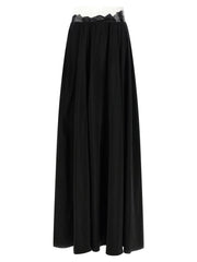 Women's Black Copper Mini Skirt