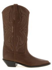 Women's Brown Calfskin Chelsea Boots