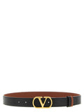 Women's Multicolor Leather Regular Belt