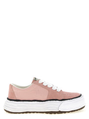 Men's Multicolor Cowhide Platform Sneakers