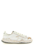 Men's White Cotton Sneakers
