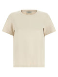 Women's Beige Cotton Sportswear Clothing