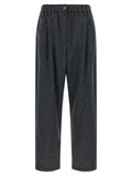 Women's Gray Wool Pants