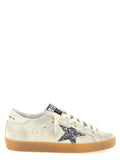 Women's White Leather Sneakers