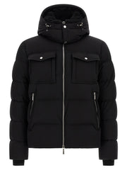 Men's Black Wool Bomber Clothing