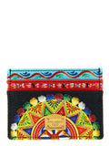 Women's Multicolor Cotton Cardholder Accessory