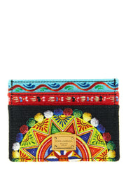 Women's Multicolor Cotton Cardholder Accessory