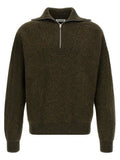 Men's Bicolor Wool Cardigan Clothing