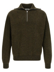 Men's Bicolor Wool Cardigan Clothing