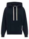 Women's Blue Cotton Sweatshirt Clothing