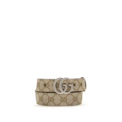 Women's Beige Fabric Regular Belt