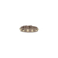 Women's Gray Calf Leather Bos Taurus Bracelet