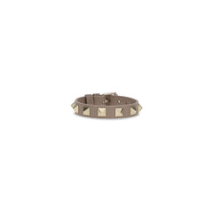 Women's Gray Calf Leather Bos Taurus Bracelet
