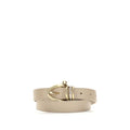 Women's Beige Calf Leather Bos Taurus Bracelet