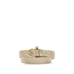 Women's Beige Calf Leather Bos Taurus Bracelet