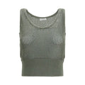 Women's Bicolor Cotton Tank Tops