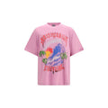 Men's Purple Cotton T-Shirt