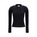 Women's Black Viscose Dress Shirt