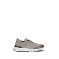Men's Brown Cotton Athletic Sneakers