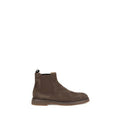 Men's Brown Calf Leather Bos Taurus Chelsea Boots