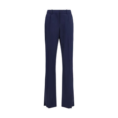 Women's Blue Wool Oves Aries Pants