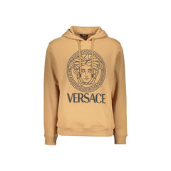 Men's Brown Cotton Sweatshirt Clothing