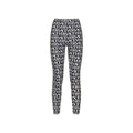 Women's Black Elastane Leggings Clothing